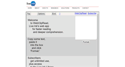Desktop Screenshot of liveink.com